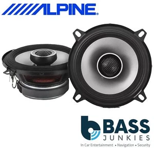 Alpine S2-S50 - 340 Watts a Pair 2 Way 5.25" 13cm Coaxial Car Van Door Speakers - Picture 1 of 6