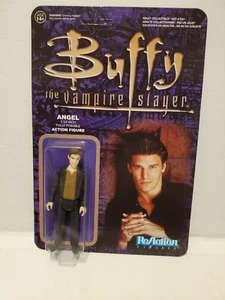 Buffy the Vampire Slayer Angel ReAction 3 3/4-Inch Retro Action Figure UNPUNCHED - Picture 1 of 3