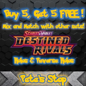 Pokemon Cards - Scarlet & Violet: Destined Rivals - Holos & Reverse Holos - TCG - Picture 1 of 1