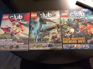 LEGO Club Magazin 3 Rückausgaben [September/Oktober 2016, November/Dezember 2016, Januar/Februar 2017] - Bild 1 von 4
