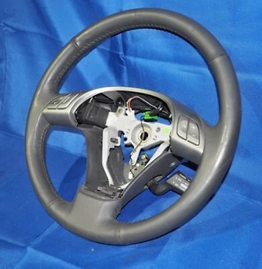2006-2014 Subaru Tribeca Leather Steering Wheel Genuine OEM Gray W/Warranty - Picture 1 of 10