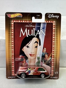 2019 Hot Wheels Premium Pop Culture Disney Mulan Dream Van XGW New Real Riders - Picture 1 of 2