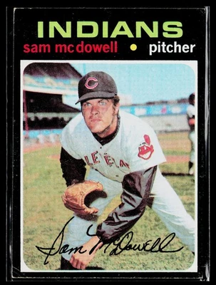 1971 Topps SET-BREAK #150 Sam McDowell EX or Better, (HUCK'S) - Image 1 of 2