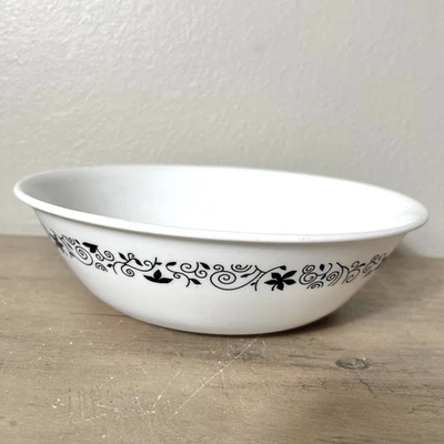 "Ensaladera Corelle Winding Gate 8,5"" vintage plato Corning EE. UU. Foto 1 de 4