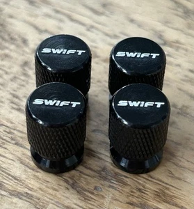 4x Metal valve caps Suzuki Swift Accessories - Picture 1 of 2