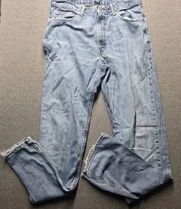 Levis 550 Relaxed Fit Jeans Herren 34x36 helle Waschung distressed ausgefranster Saum - Bild 1 von 17