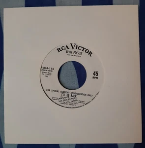 Elvis Presley With The Jordanaires I’ll Be Back vinyl record - Picture 1 of 5