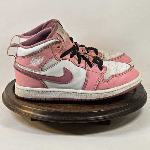 Scarpe da basket Nike Air Jordan 1 Mid per bambini taglia 1 anno sneakers a quadri DQ8424 616