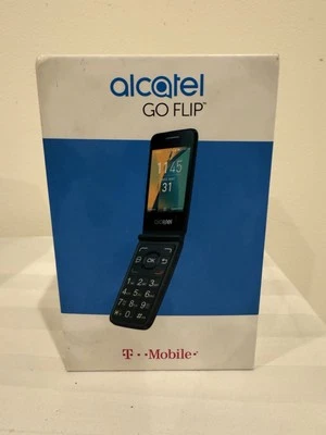 Alcatel Go Flip 4044W Blu (T-Mobile) 4G LTE GSM Flip Cell Phone Flip Phone - Image 1 of 4