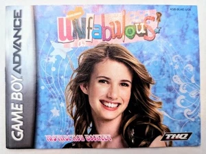 MANUAL ONLY Unfabulous Nintendo Gameboy Advance Instruction Booklet - Bild 1 von 1