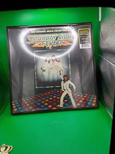 Saturday Night Fever Framed Brand New "The Original Movie Soundtrack" Record... - Imagen 1 de 4