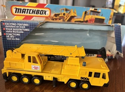 Matchbox Superkings K-114 Mobile Crane Truck Taylor Woodrow 1985 - Image 1 of 4