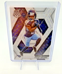 Tyjae Spears - 2025 Panini Mosaic Football #69 White Prizm 21/25 SP - Titans - Picture 1 of 2