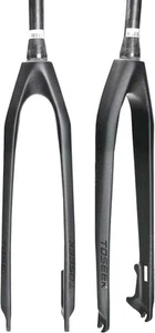 TOSEEK 1-1/8" Full Carbon MTB Rigid Fork Disc Brake Straight Tube 26"/27.5"/29" - Picture 1 of 1