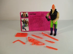 VINTAGE HASBRO 1992 G.I JOE COBRA ACTIONFIGUR ZARTAN NINJA FORCE 100% KOMPLETT - Bild 1 von 10