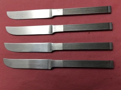 4 cuchillos de cena sólidos de acero inoxidable Dansk THEBE (Japón) Foto 1 de 4