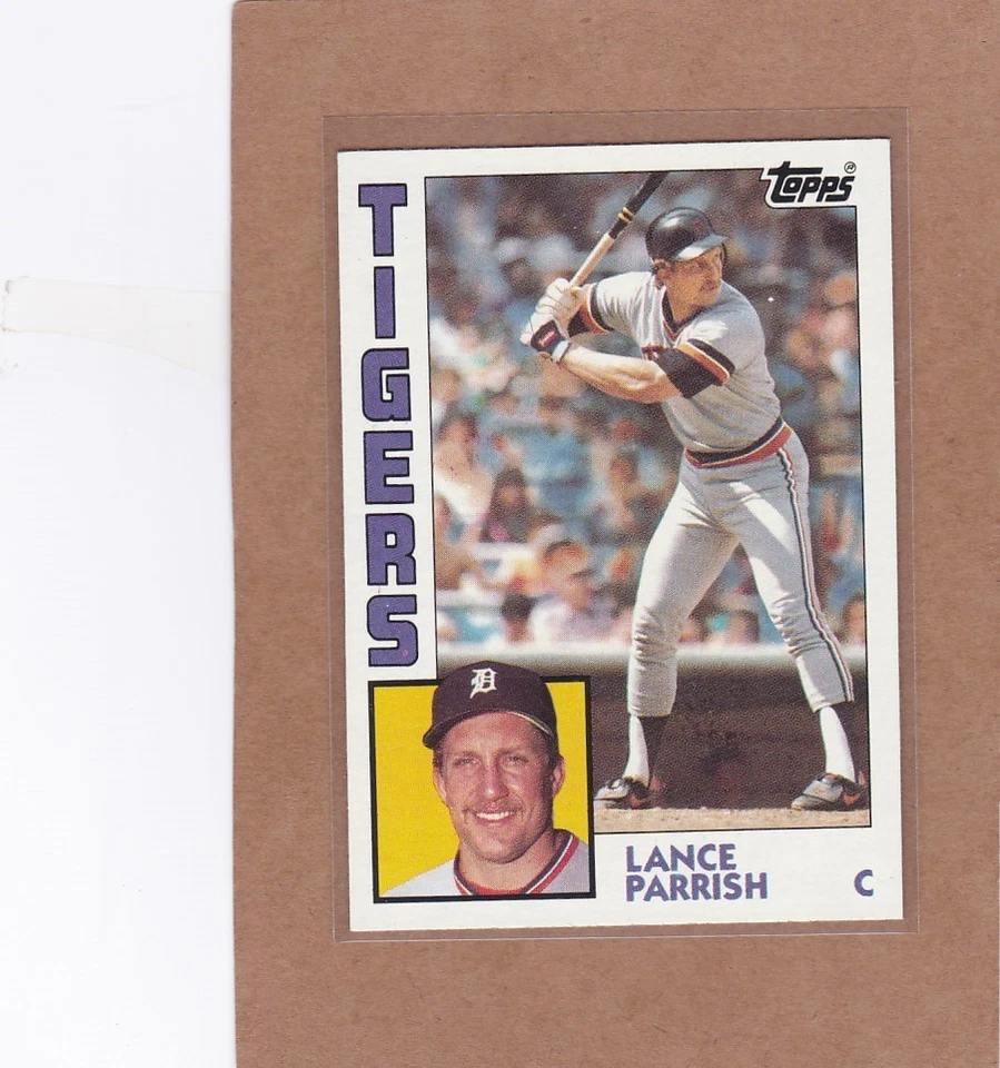 1984 TOPPS BASEBALL LANCE PARRISH #640 TIGERS NMMT *E5323 - Image 1 of 1