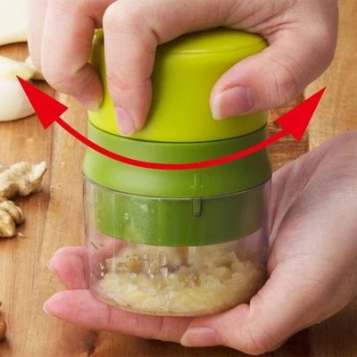  Pressed Garlic Mincer Kitchen Equipment Cooking Gadgets and Crusher - Image 1 of 4