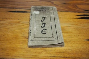 1911/1912 Account Book – Dr. J. J. Edmondson – A Treatise for Men Only - Picture 1 of 6