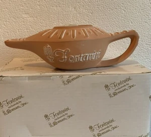 Fontanini Terrakotta Hand Öllampenform Weihnachtskerzenhalter #65029 - Bild 1 von 11