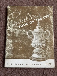 RARE Swallow Book of the Cup 1939 FA Cup Final Souvenir - Wolves v Portsmouth - Picture 1 of 21