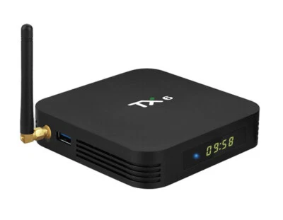 TX6 Smart TV Box Android 9.0 Quad Core 2GB RAM/16GB ROM 4K HD Media Player - Image 1 of 3