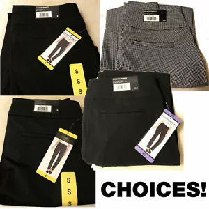 Hilary Radley Tummy Control Pull On Ponte Pants - S, XS, L, XL, XXL - Picture 1 of 33