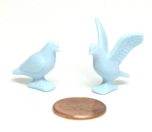 Playmobil Miniatur Schloss Märchen blaue Flügel ausgebreitet geschlossen Taube Vogel Konvolut - Bild 1 von 1