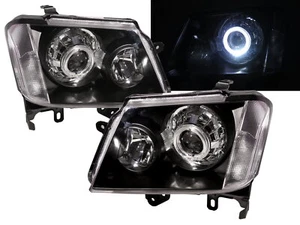 Colorado RC 2008-2012 FACELIFT Guide LED Halo Headlight Black for CHEVROLET RHD - Picture 1 of 7