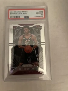 2019 PANINI PRIZM DARIUS GARLAND RC #288 PSA 10 GEM MINT Cavaliers ROOKIE - Picture 1 of 2