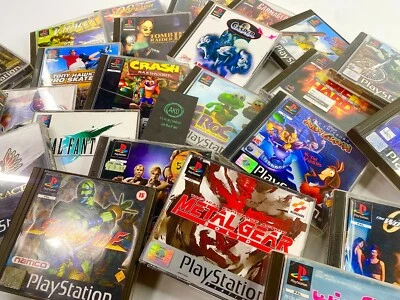 PS1 PSONE Sony PlayStation 1 Games Multi Listing Bundle Discount Available - image 1 of 2