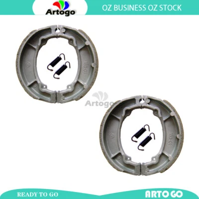 Zapatas de freno delanteras + traseras para motocicleta Suzuki RM 80 B/C/N 1977 1978 1979 Foto 1 de 2