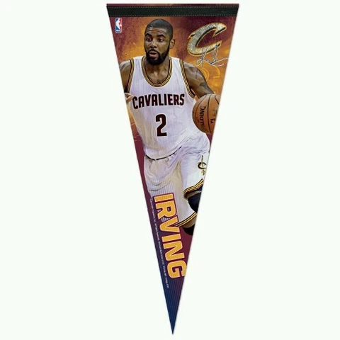 KYRIE IRVING CLEVELAND CAVALIERS PREMIUM QUALITY PENNANT 12"X30" BANNER Cover