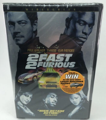 2 Fast 2 Furious - New & Sealed Region 1 DVD - Paul Walker/Tyrese/Eva Mendes - Image 1 of 2