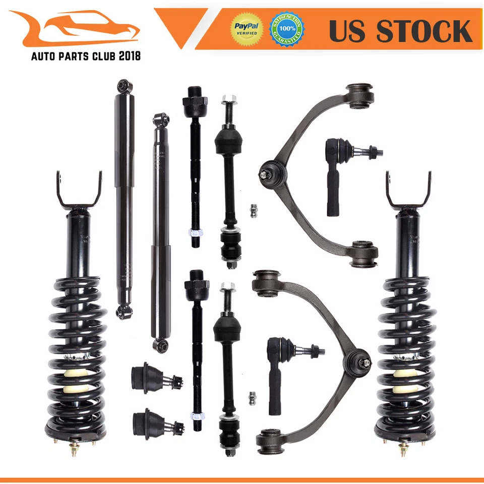 Front Strut Suspension Kit Rear Shock For Dakota Mitsubishi Raider 2006-2009 2WD Foto 1 de 4