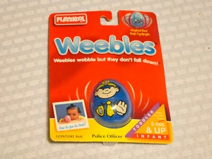 Hasbro Playskool Weebles 1995 de colección "Oficial de policía", nuevo, 5239/5241 - Imagen 1 de 6
