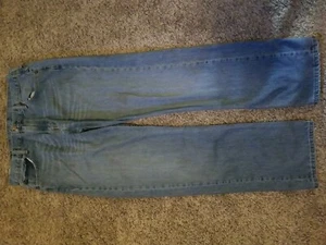 Levi's 569 Loose Straight Jean's Men's 34x34 Blue Denim pants - Picture 1 of 10