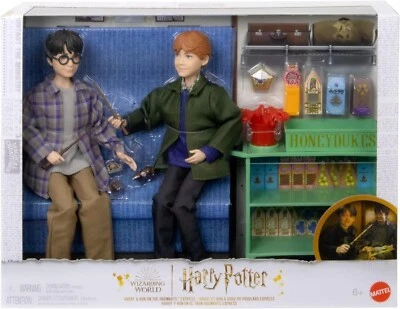 MATTEL Harry Potter - Harry & Ron im Hogwarts Express, Puppen & Zubehör neues Geschenk