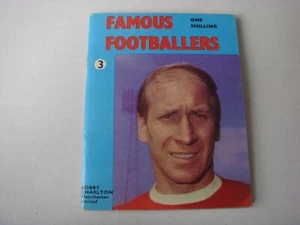 BOBBY CHARLTON HOLLINS ZOCO  FLEETWAY MINIBOOK 1968/9 CHARLTON  COVER 20 PHOTOS - Picture 1 of 5