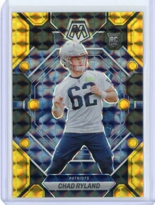 2023 Panini Mosaic Black Gold Rookie #297 Chad Ryland No 8 of 8 - Picture 1 of 2
