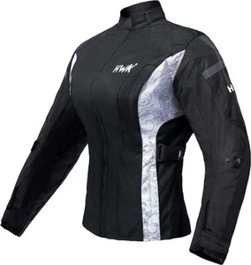 HWK Touring Motorcycle Jacket for Women's Motorcycle Jacket, Small -