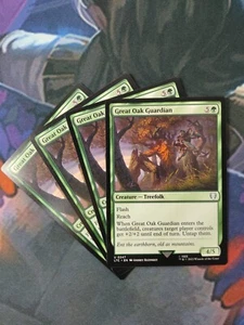Great Oak Guardian x 4 | 7% Off 2+ | UB: LOTR | NM | MTG - Picture 1 of 1