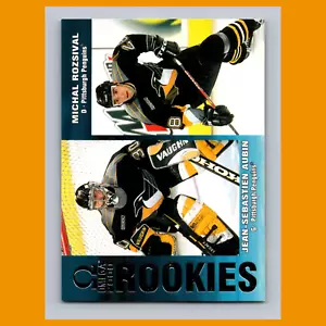 Jean-Sebastien Aubin/Michal Rozsival Rookie #194 1999 Pacific Omega Hockey Card - Bild 1 von 3