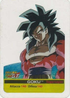 Lamincards Dragon Ball GT Edibas Serie Smeraldo GOKU N 38 - Immagine 1 di 2