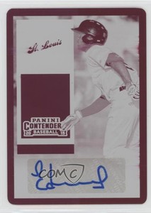 2015 Contenders Prospect Ticket Printing Plate Magenta 1/1 Edmundo Sosa Auto 2vp