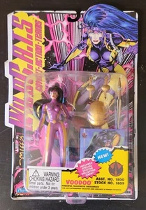 1994 PLAYMATES STAN LEE'S WILDC.A.T.S. VOODOO 6" ACTIONFIGUR - NEU AUF KARTE - Bild 1 von 3