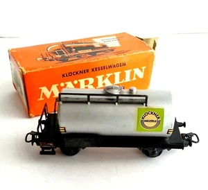 Marklin HO 63701 Tankcar Klöckner Heizöle Tank Train Car Vintage West Germany - Picture 1 of 12