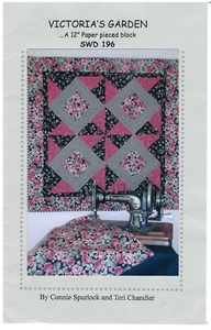 2005 Sew Wonderful Dreams SWD 196 Victoria's Garden quilt sewing pattern uncut - Picture 1 of 3