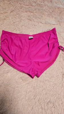 Женские розовые купальные шорты на шнурке Catalina Barbiecore популярные бикини большой размер 2X - Изображение 1 из 4