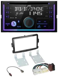 JVC MP3 USB 2DIN DAB Bluetooth CD Autoradio für Dacia Sandero Renault Traffic Op - Bild 1 von 9